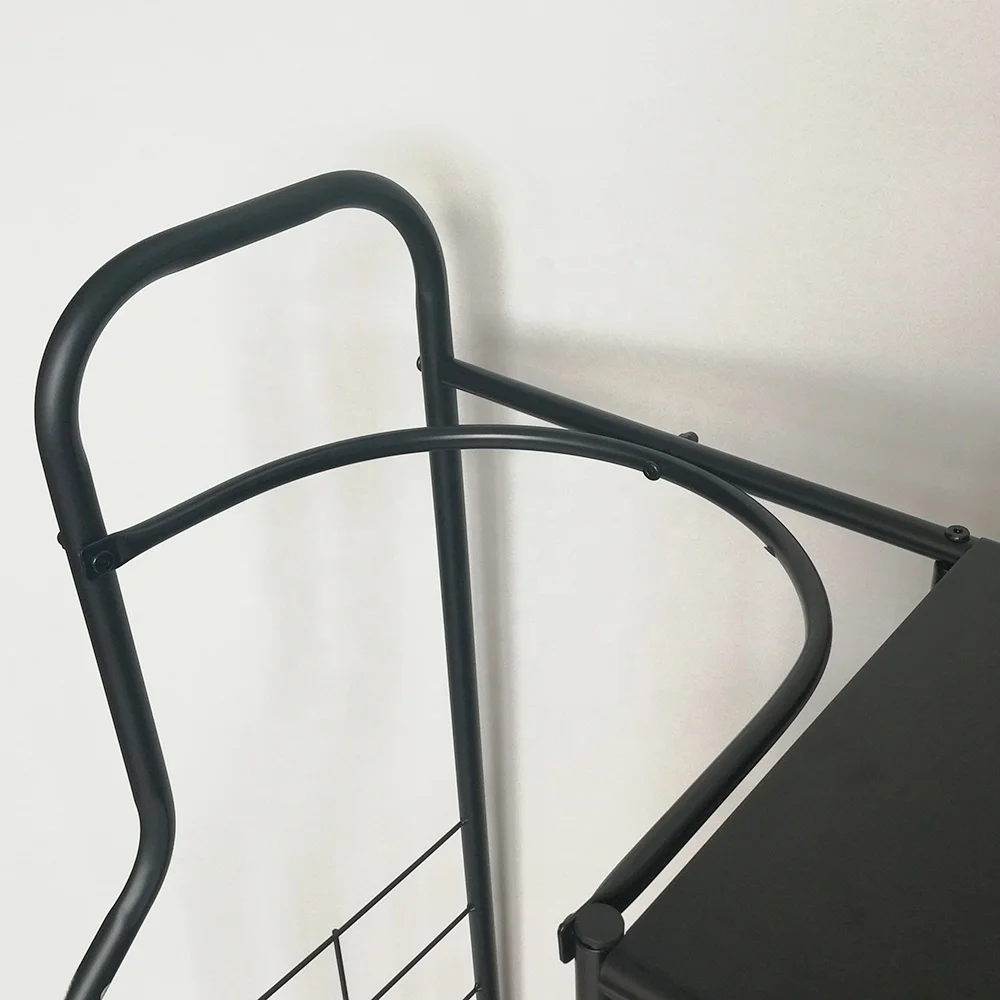 High Quality Golf Club Organizer Display Double Bag Storage Floor Stable Rack