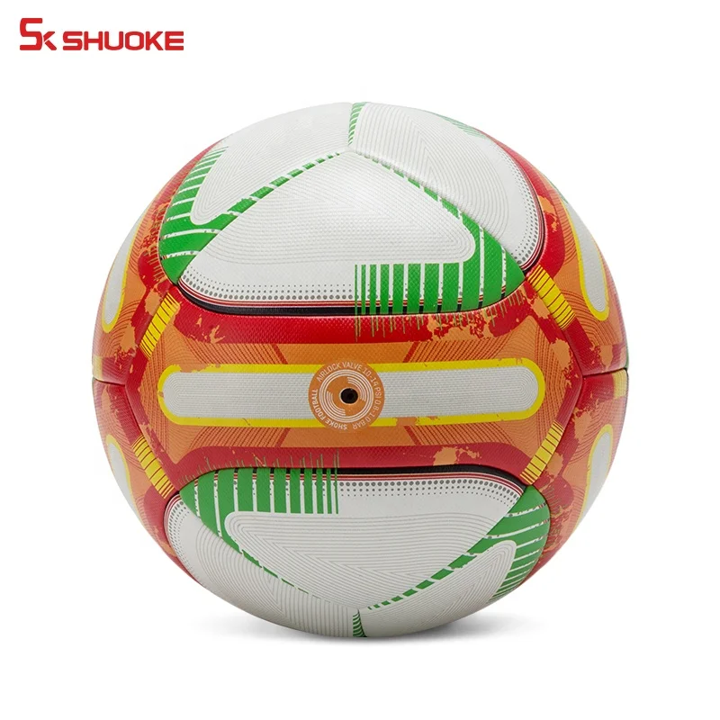Профессиональный Футбольный Мяч из ПУ, размер 5, настраиваемый фирменный логотип, футбольный мяч