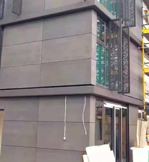 Factory Price Fireproof Eco-Friendly Fiber Cement Boards Cladding Facade Fiber Cement Panel