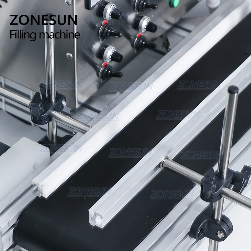  ZONESUN 4 насадки магнитный насос автоматический Настольный станок с ЧПУ наполнитель для жидкости конвейером 110-220 В разливочной машины