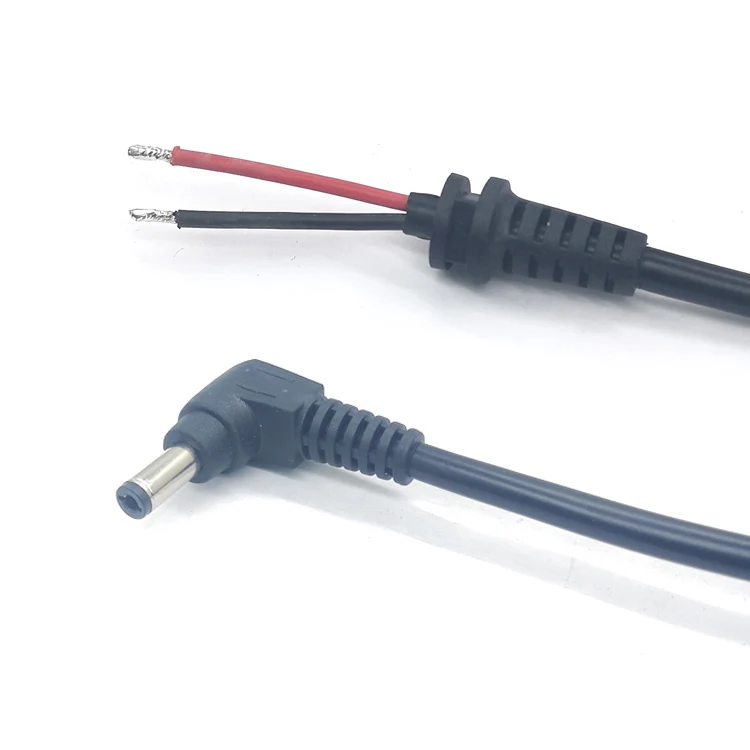 1,2 м 1185 18 AWG высокомощный прямоугольный Штекерный кабель постоянного тока с большим магнитным кольцом