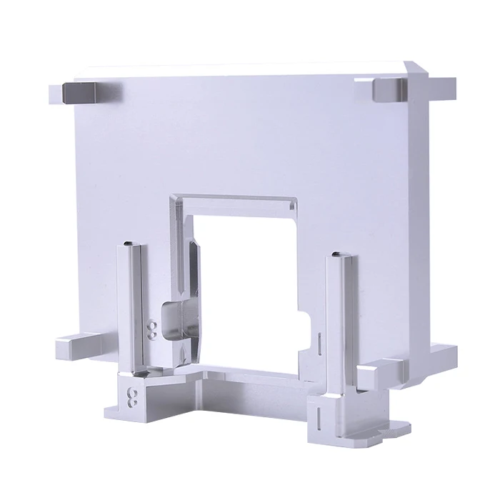 High Quality Custom CNC Machining Service  Silver  Anodizing Aluminum Screw Parts