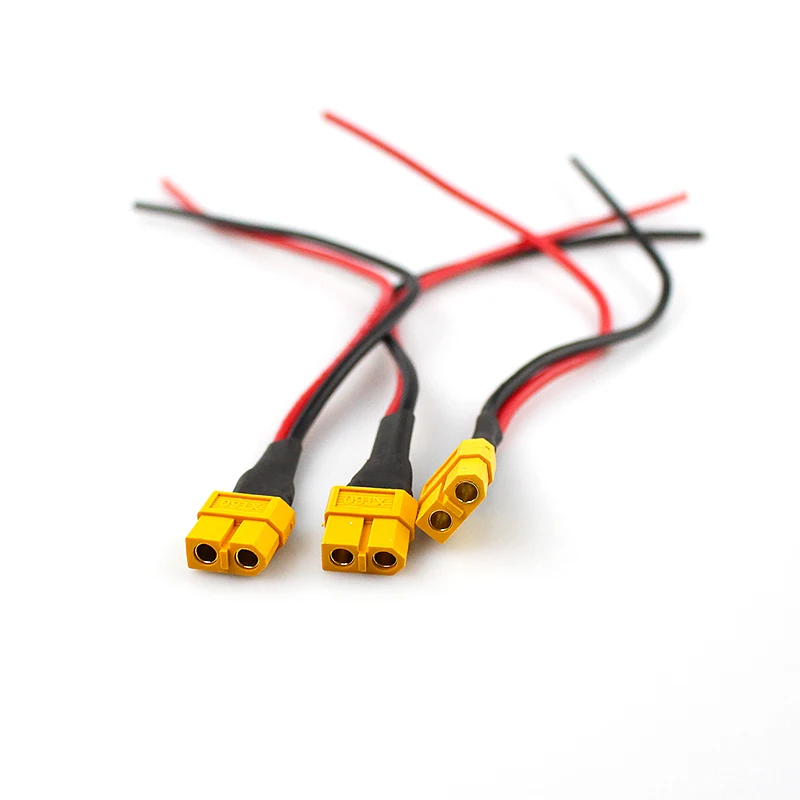 Lipo Battery Panel Mount Male Female XT60 XT90 XT30 Connector Adapter Cable Wire Harness