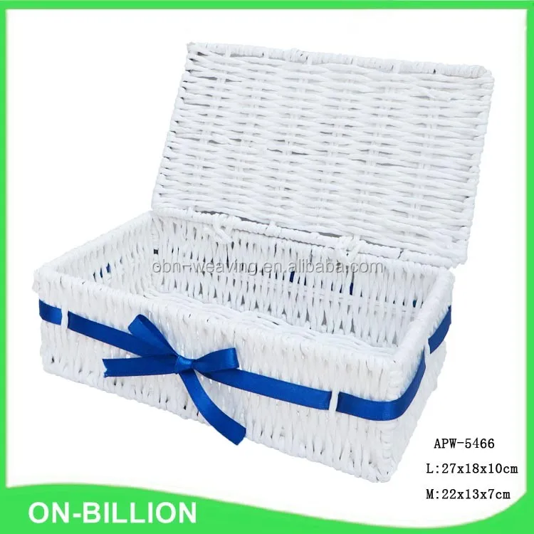 Hot sale colorful paper twine woven kids bike woven basket storage sundries shelves basket wall decor