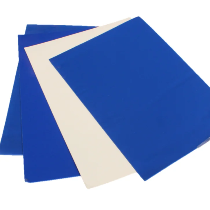 Cleanroom Hospital Dust Control Plastic Blue Tacky Door Entrance Floor Sticky Mat