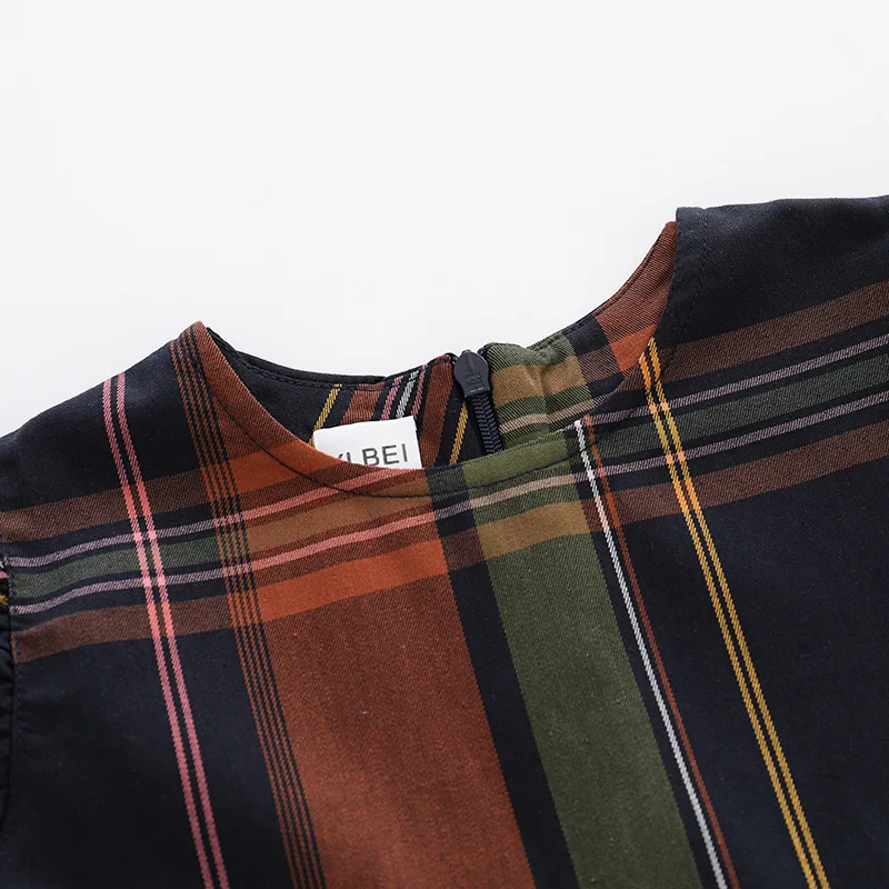 2024 Trade Festival Customized Design Toddler Casual Dress Bamboo Spandex breathable soft Baby Girl Dresses For Kids