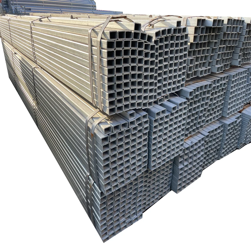 MS galvanized steel pipe/galvanized hollow profile/galvanized steel pipe price per kilogram