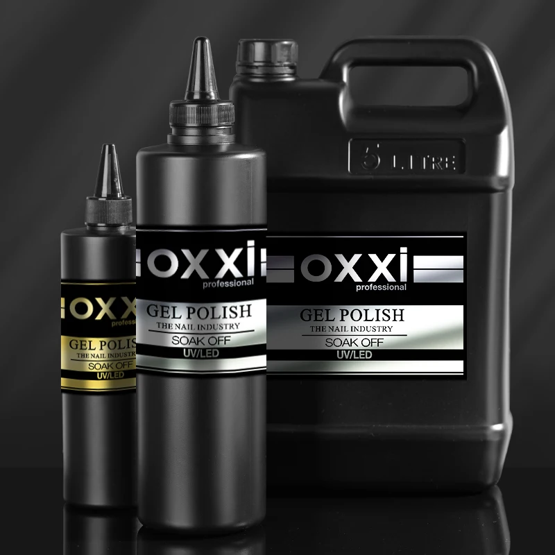 Oxxi 1080 цветов пластиковая банка полимерный Блестящий Мягкий гель набор для ногтей товары для салона художественный дизайн наборы твердых гель-лаков для ногтей