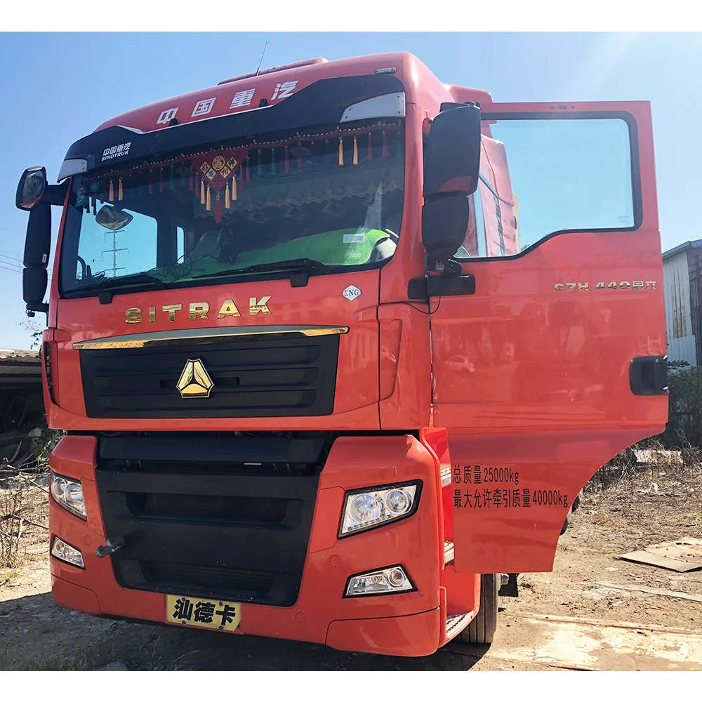 Good Condition Transport SITRAK CNG G7 C7H 2018 2019 2020 Tractor truck