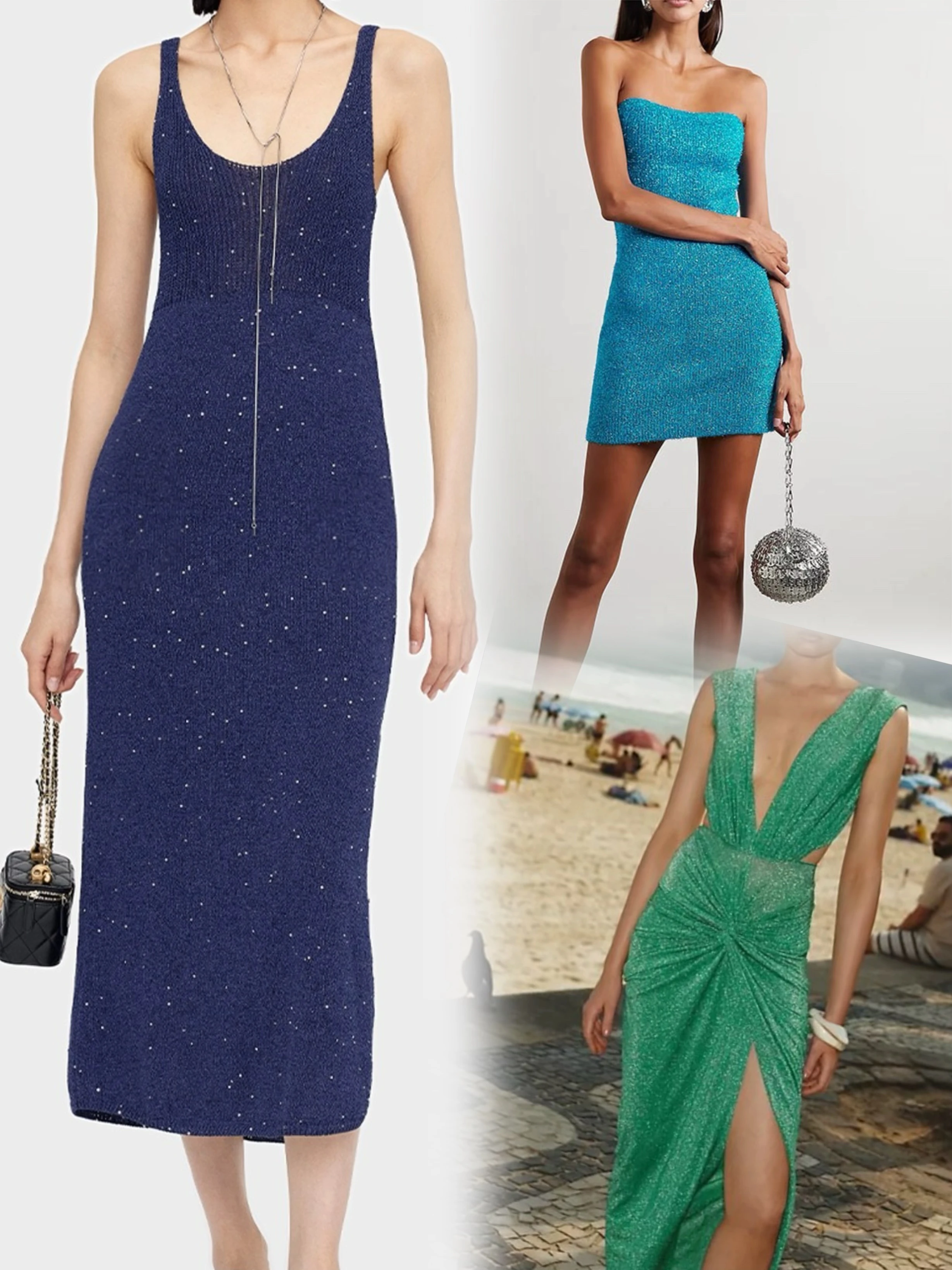 75%Polyester 20%Lurex 5%Spandex Printed Knitted Lurex Stretch Stripe Jacquard Fabric Metallic For Women Dress