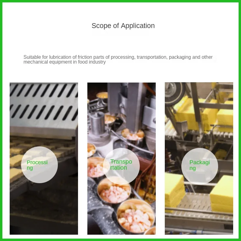 Sinopec Great Wall FG-C High temperature resistant NSF certified industrial food grade mechanical grease