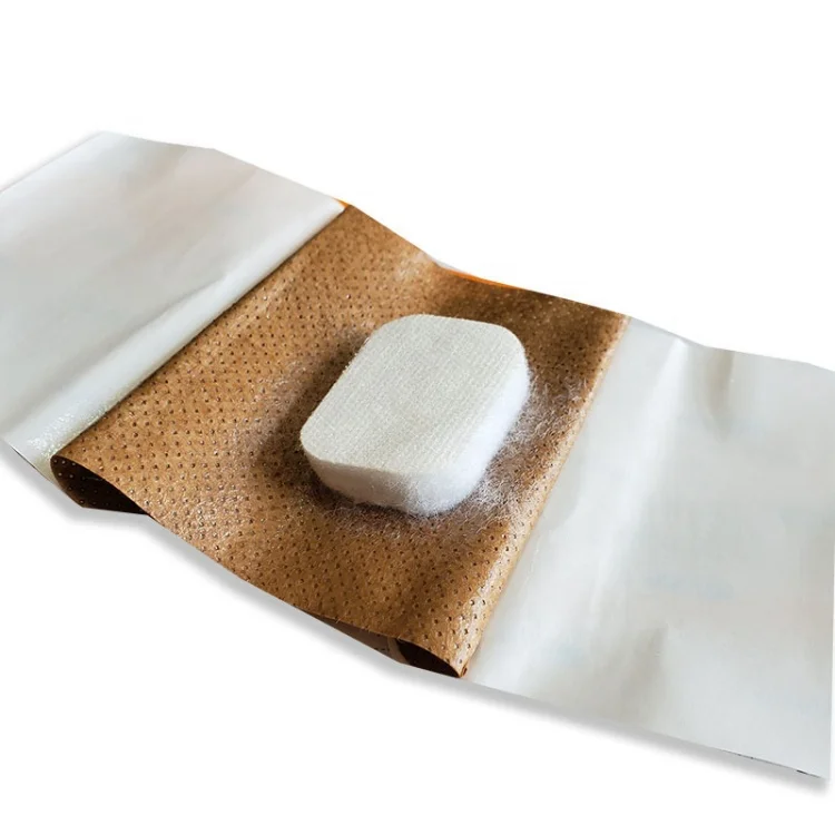 Elastic compression hemostatic patch Compression hemostatic cotton pad use for First Aid Bandage Band Aid