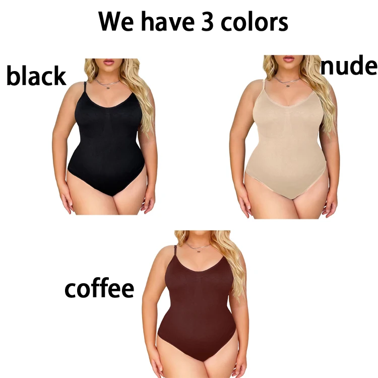 Wholesale Private Label Shapewear Tight Thong Tummy Control Seamless Slimming Bodysuit Shapewear for Women