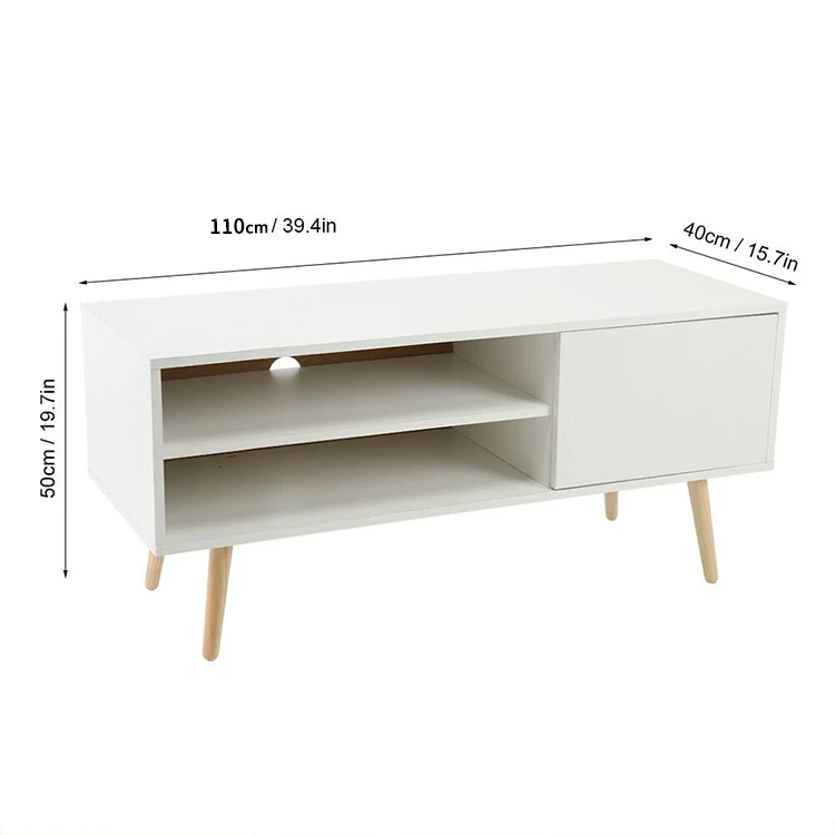 High Quality White Living Room Table TV Console Modern TV Unit