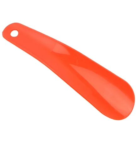 Colorful  short shoehorn, men women children shoe lifter help wear shoes plastic shoe horn customized logo- PH06AE