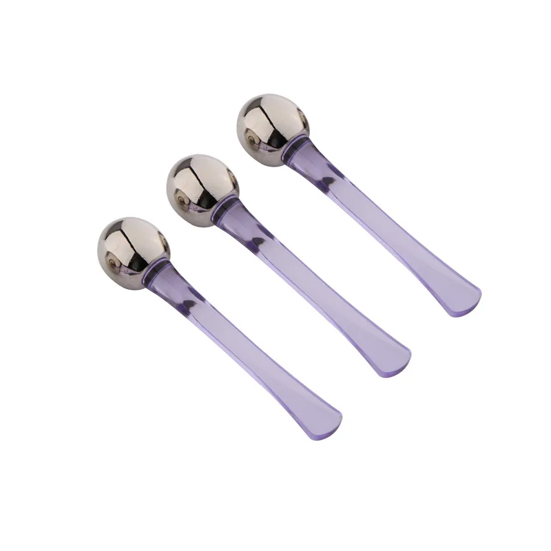 Zinc Alloy Metal Eye Massage Wand Stick Roller Eye Cream Spoon Massage Sticks Eye Cream Applicator
