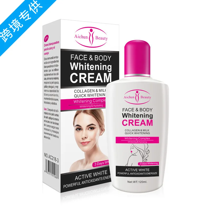 Cross-Border  Lotion Body Brightening Nourishing Body Milk and Hydrating 120ml Body Lotion
