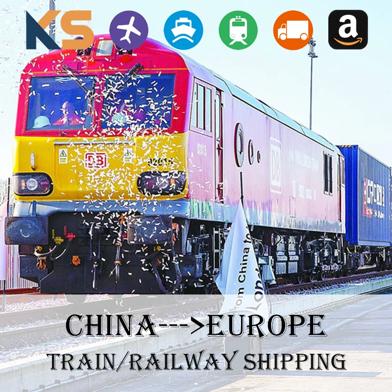DDP DDU custom clearance shipping agent door to door train shipment vessel rail container China railway to Europe France Germany