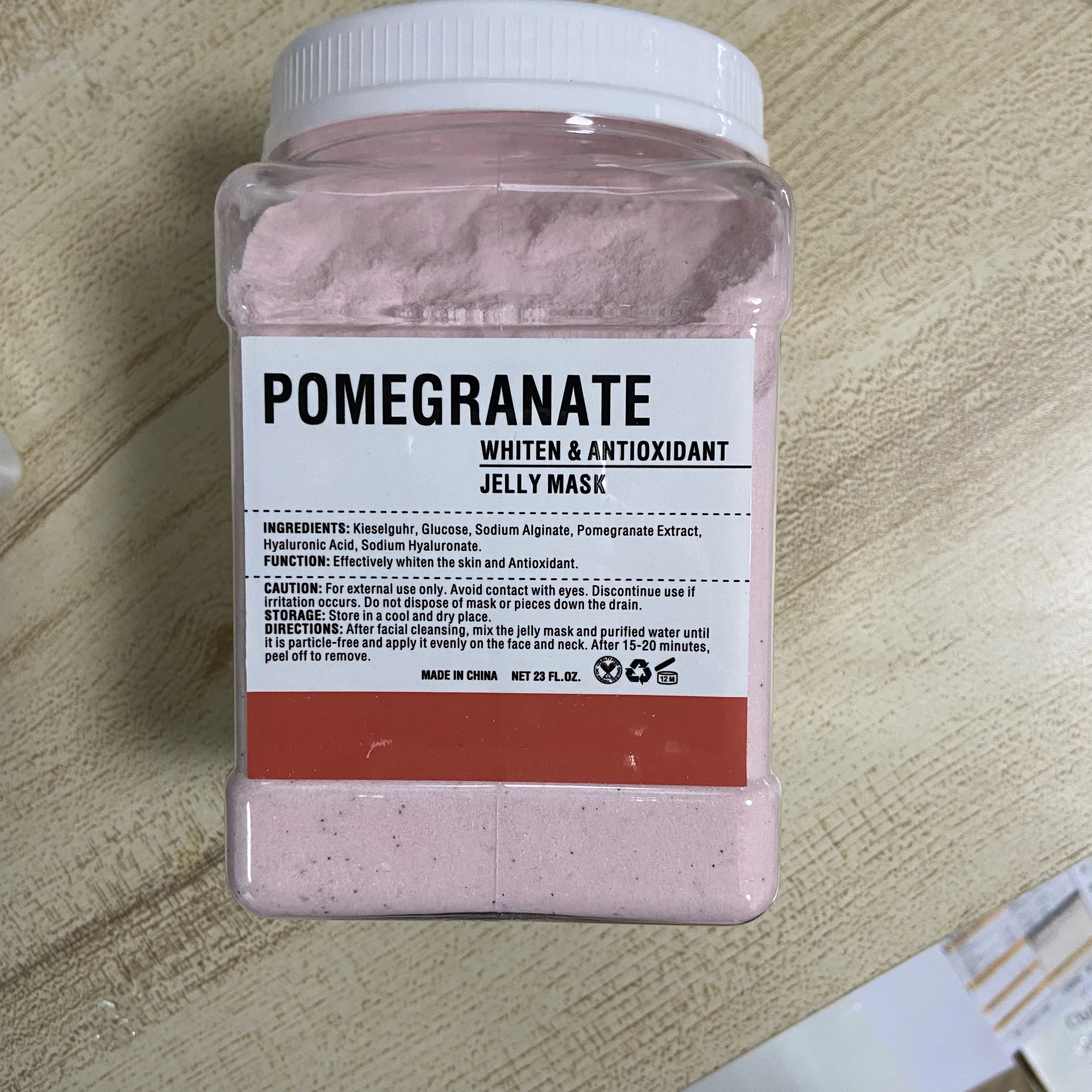 Face mask Custom Mascarillasl Facial Petals Whitening Jellymask Powder Crystal Hydro Jelly Mask Powder