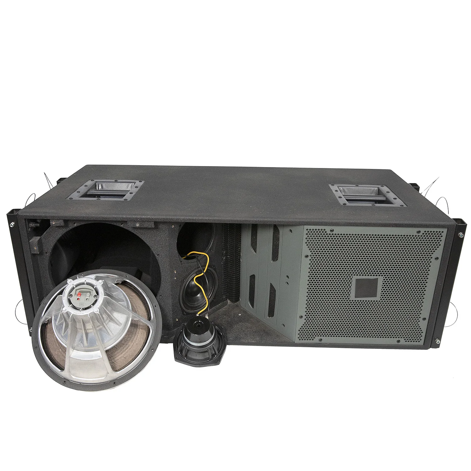 Aoyue v488 church speaker system 3 way line array double 12inch out speaker