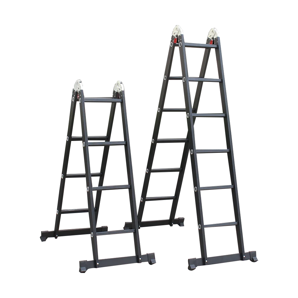adjustable ladder work platform  aluminium 8 steps frp insulation ladder mult purpose ladder joint