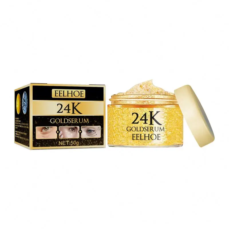 2024 Popular EELHOE Aging Delaying 24K Gold Deeply Repairing Smoothing Tendering Eye Cream