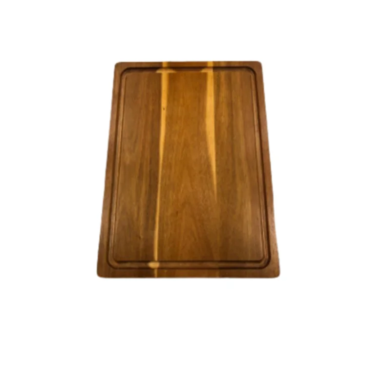 Food Grade Mineral Oil Custom Wood Cutting Board With Juice Groove