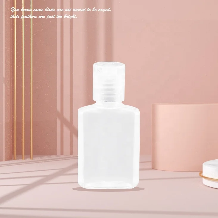 
Wholesale Home 15ml 20ml 30ml 50ml 100ml Flip Top Cap PET Plastic Bottle for shampoo body lotion Bottle 