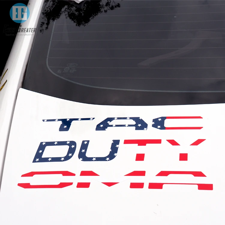 Custom Weatherproof Die Cut Self Adhesive Vinyl Lettering Car Decal By EverGrearter