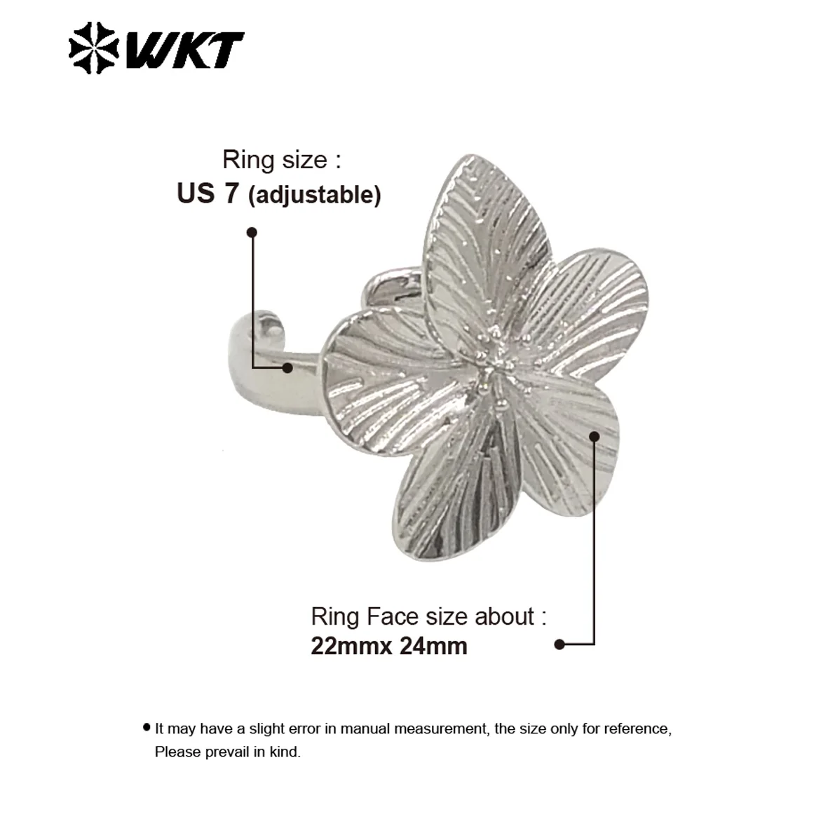 WT-R552 новый дизайн оптом милое красивое позолоченное нежное цветочное кольцо для женщин 18 карат в качестве ежедневного украшения и специального подарка