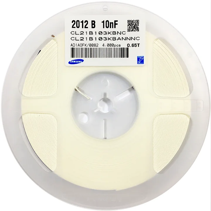 MLCC 0603/1608 10UF 10V 16V 20% X5R  CL10A106MP CL10A106MO Original SMD Ceramic Capacitor New