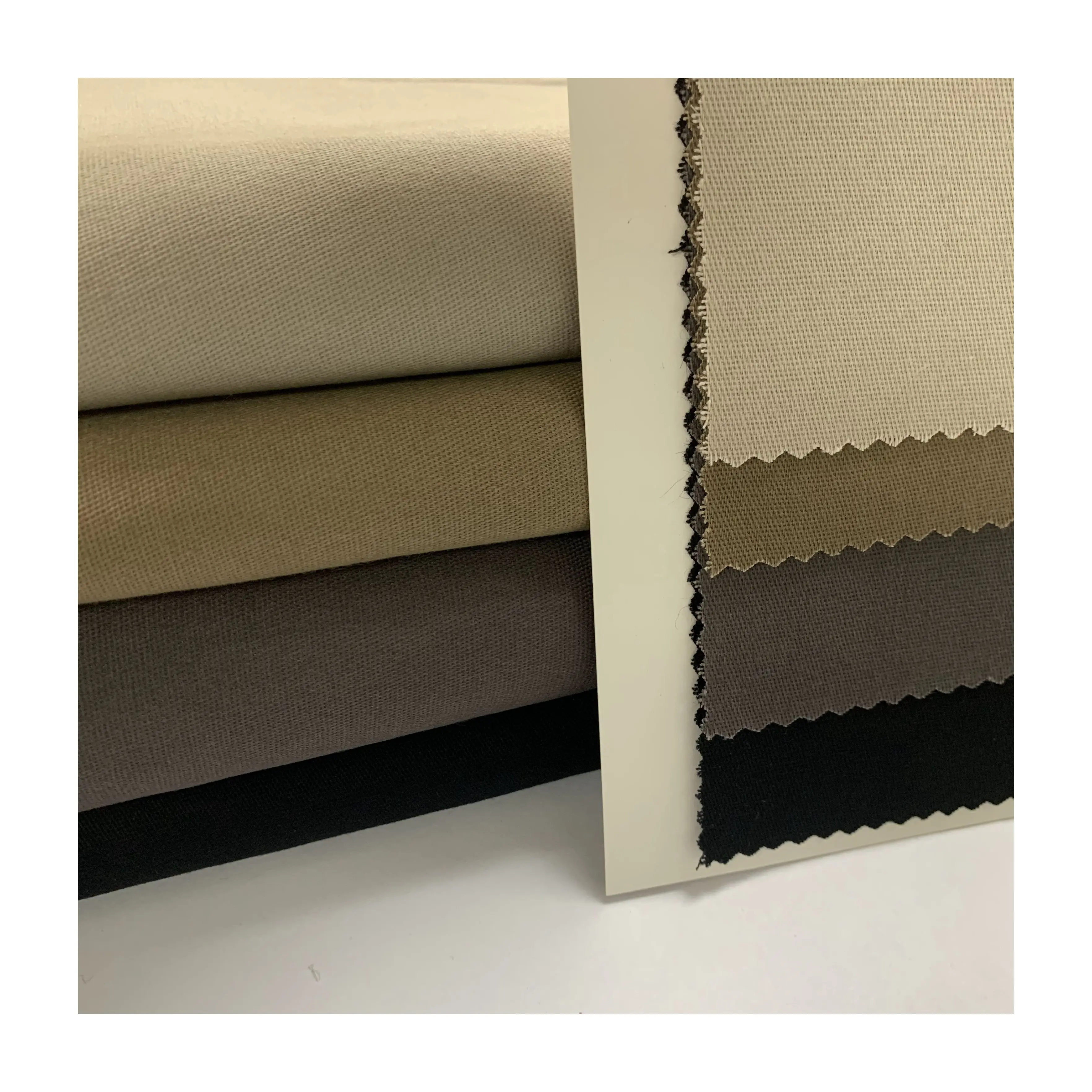 Высококачественный 97% хлопок 3% спандекс саржа хлопчатобумажная ткань удобная тканая хлопчатобумажная ткань спандекс для брюк