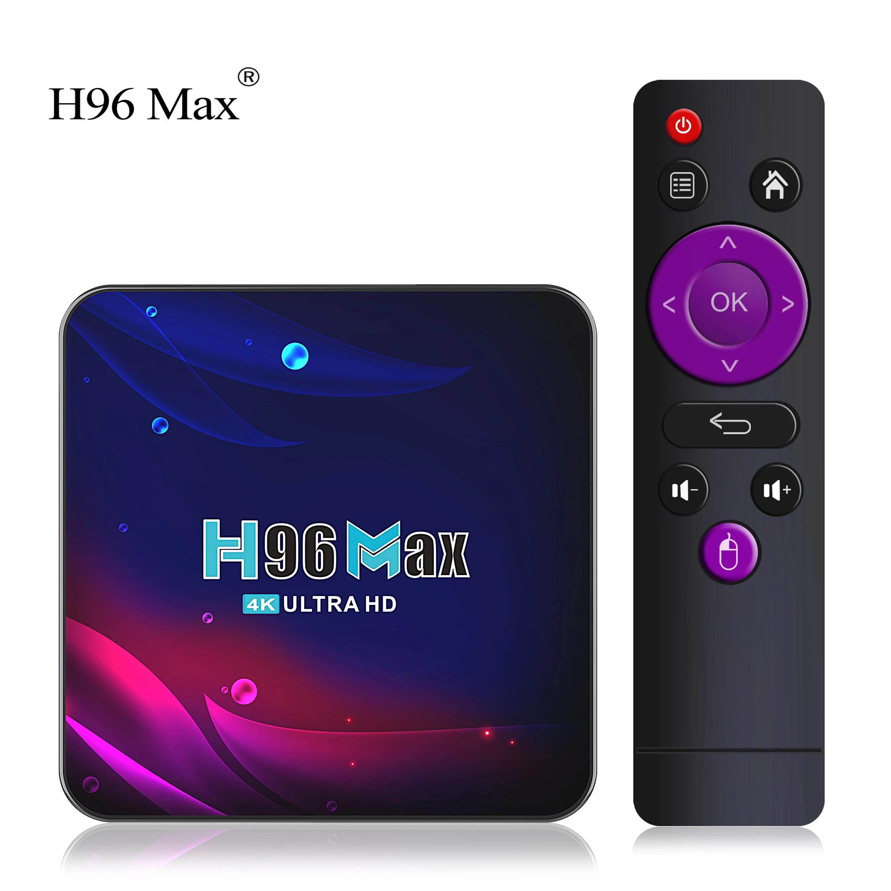 Wholesale H96 max set top box android 11 4gbRAM64gbROM support OEM ODM tv box smart meida player STB