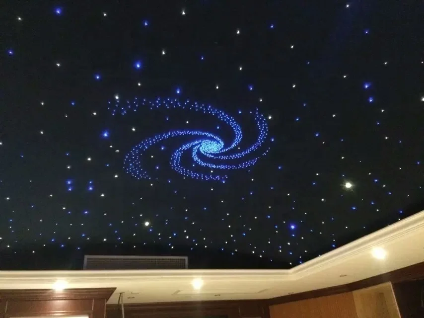 Energy saving bare 1.5mm PMMA plastic fiber for outdoor chandelier