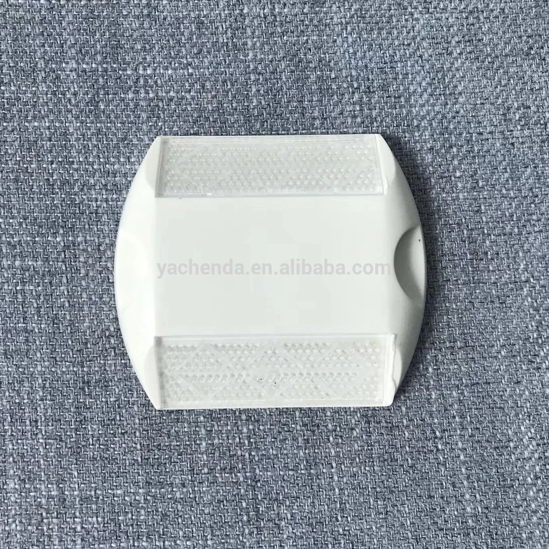 
Raised pavement road marker, reflective Plastic road stud 