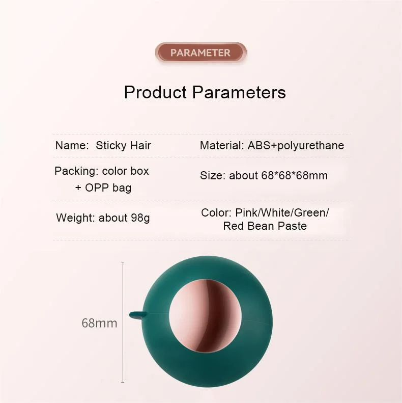 Mini reusable sticky cleaning ball sticky cleaning ball hair lint remover roller travel gel lint roller ball for clothes