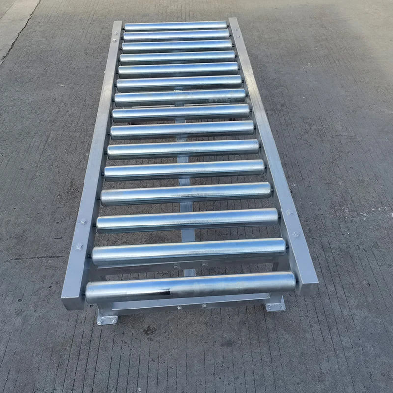 Spiral Lifting Roller Line Mobile Roller Conveyor