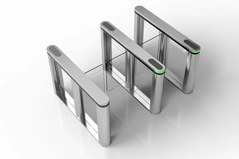 High speed luxury revolving door of fully automatic office building swing barrier turnstile gate