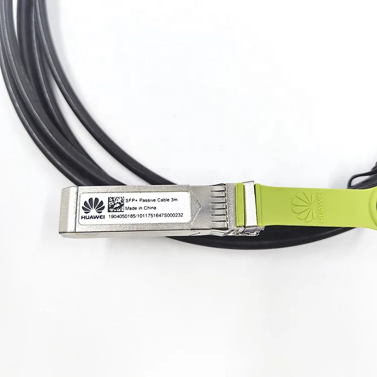 Huawei cable SFP 10G CU3M high speed direct-attach cables 3m used indoor 02310MUP