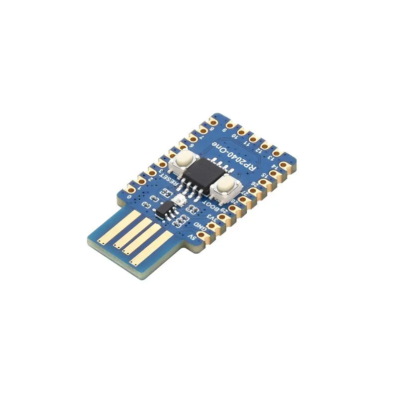 RP2040-One Raspberry Pi Microcontroller Board Python 4MP Flash Type-A Processor for Raspberry Pi SMD Applications