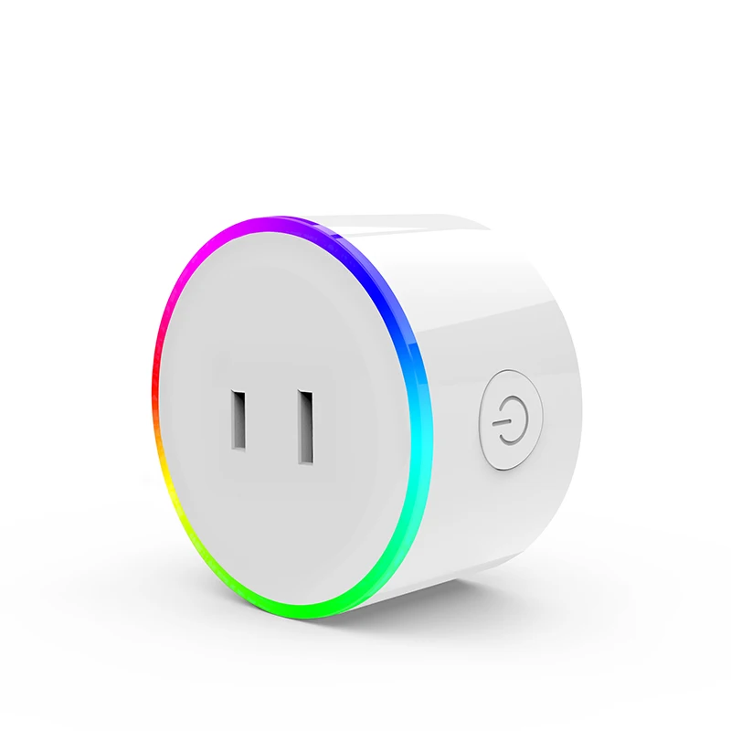 wifi RGB LED JP PH 2pin wireless electric smart home automatic plug socket power outlet App Alexa Google 10Amp Tuya remote voice