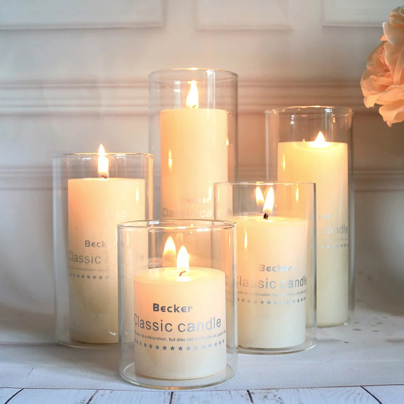 New Style Custom Luxury Candle Jar Glass Candle Mini Jar Candle