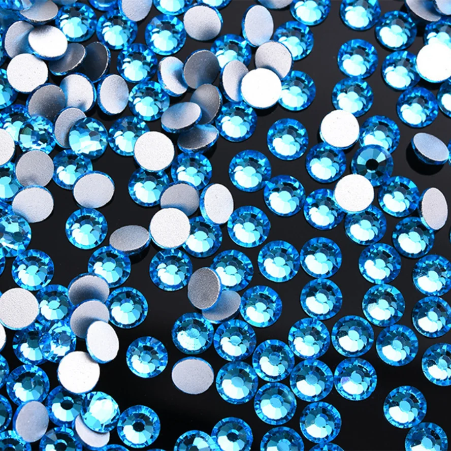 
 Кристалл Круглый Австрия ss10 flatback кристалл ab исправление стразы оптом для украшения ювелирных изделий  