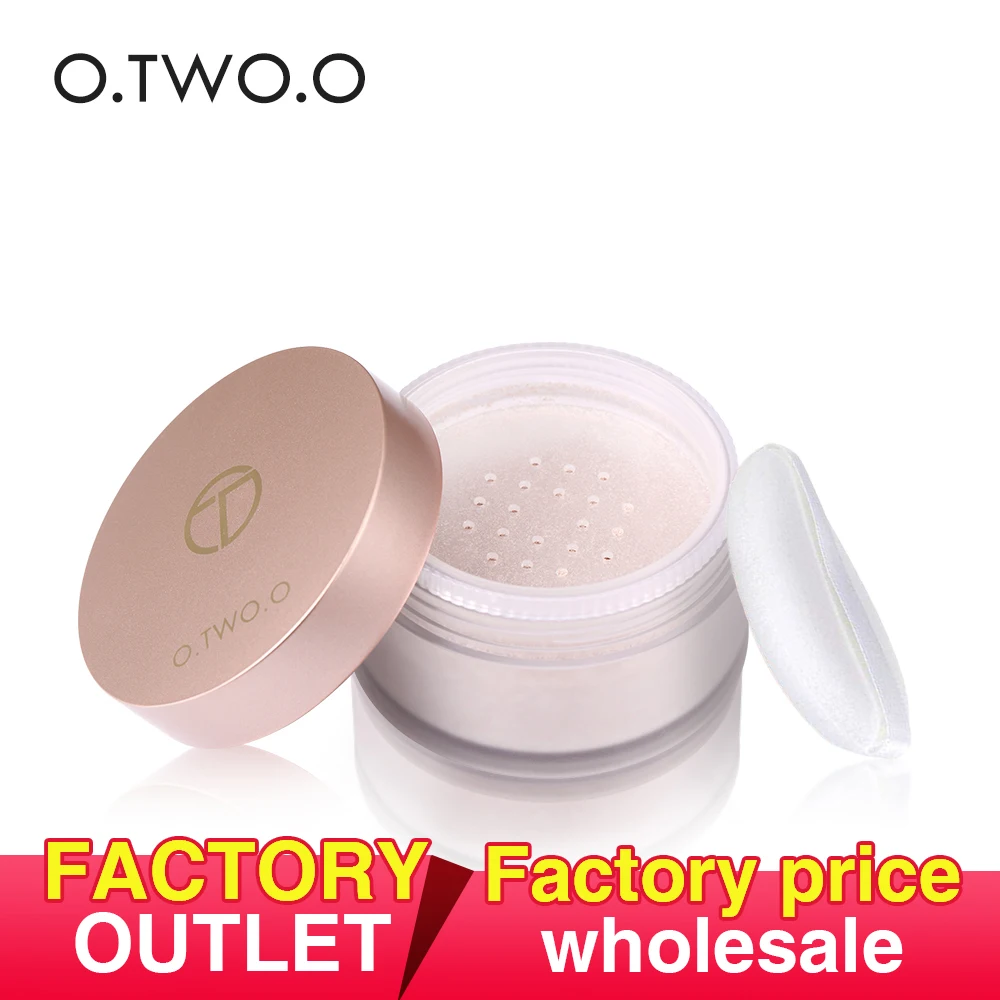
 O.TW O.O, гладкая матовая рассыпчатая пудра для макияжа, пудра для завершения макияжа лица с косметической пуховкой  