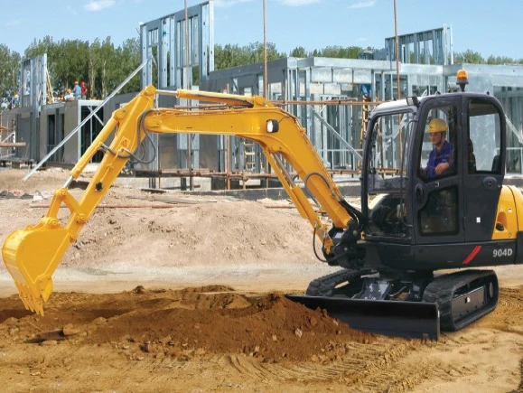 Землеройная машина 0.58 м3 экскаватор колесный 15 тонн гусеничный W915E