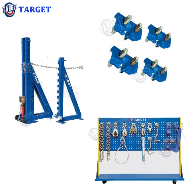 Ground steel frame machine Floor car dent puller Underground car body straightening machine Car frame machine