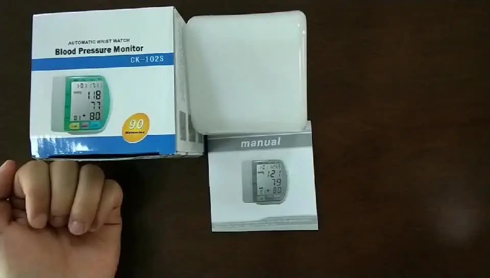 Medical Equipment Portable invasive Blood Pressure Monitor Electronic Digital Wrist Type Sphygmomanometer