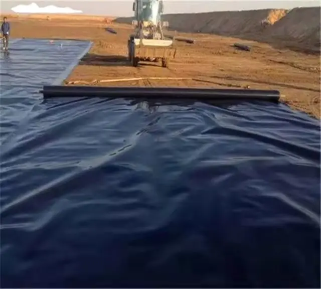 Wholesale price 40 mils HDPE geomembrane Waterproof HDPE Landfill Geomembrane pond Liner 1mm 1.5mm Pond Dam Liner