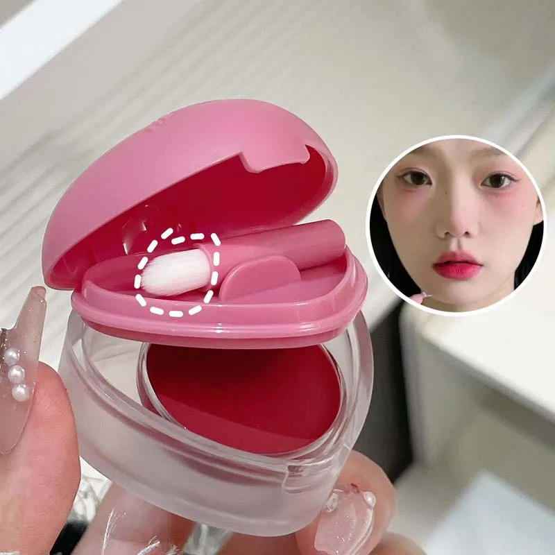 HERORANGE Lingering Honey Flavor Dual-Use Lip and Cheek Tint Natural Versatile Whitening Matte Monochrome Balm Cream