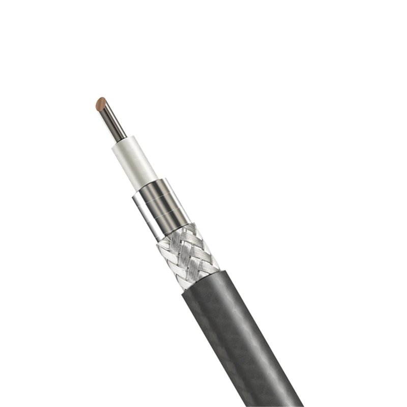 HA800 made in China 50 ohms Shielding efficiency 90dB Double shields phase-stable Low loss RF Coaxial cable